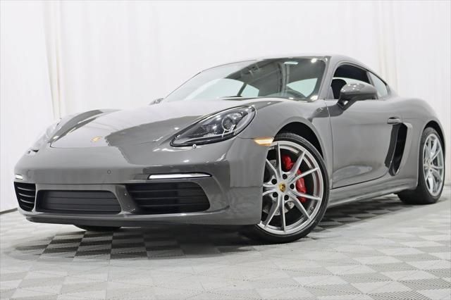 used 2017 Porsche 718 Cayman car, priced at $61,980