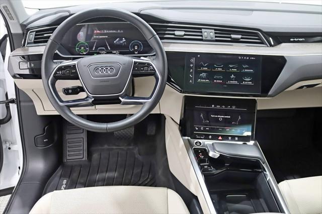 used 2022 Audi e-tron car, priced at $37,800