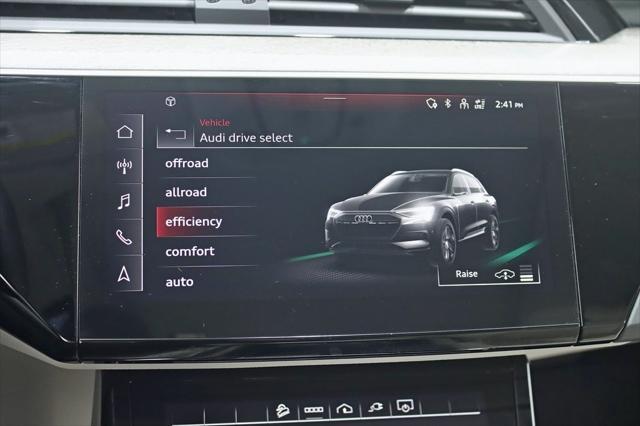 used 2022 Audi e-tron car, priced at $37,800