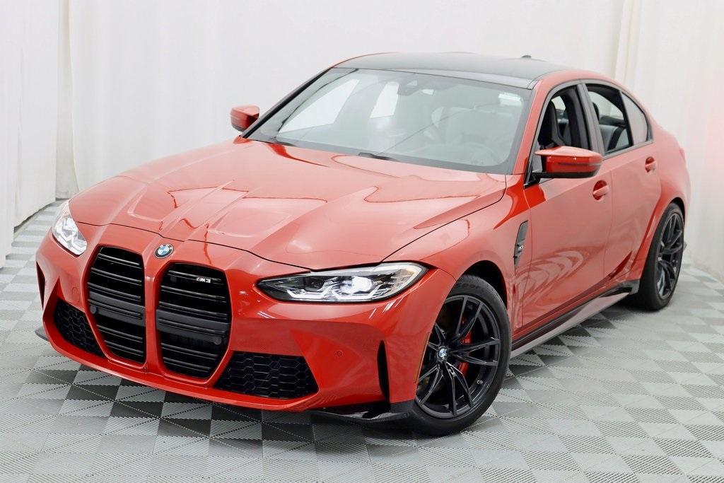 used 2022 BMW M3 car, priced at $73,980