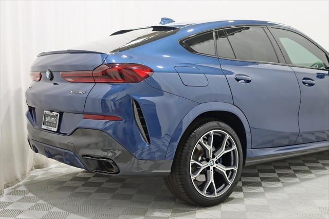 used 2022 BMW X6 car, priced at $49,980