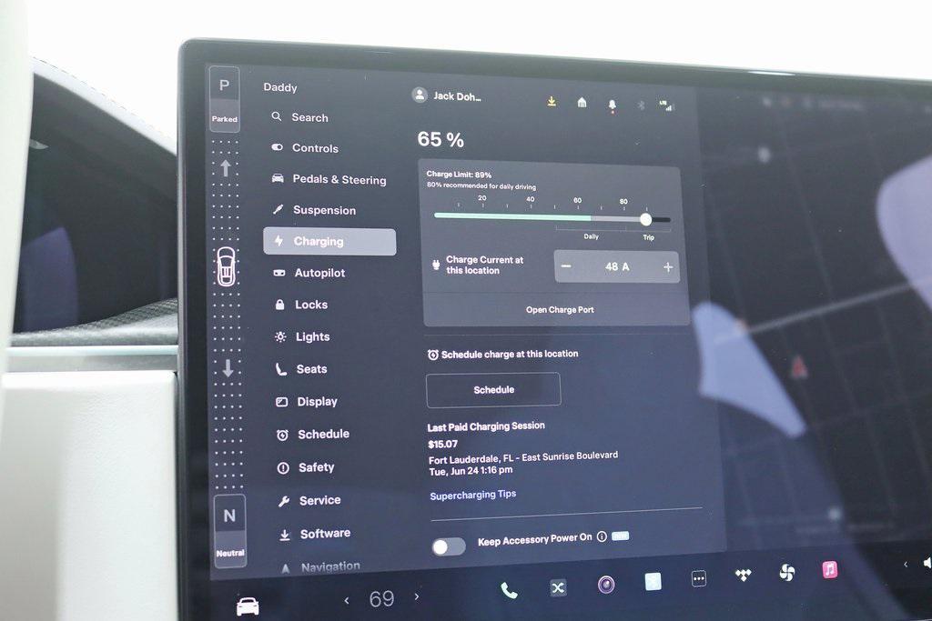 used 2023 Tesla Model X car, priced at $73,800