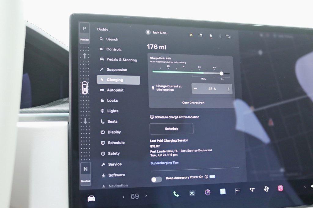 used 2023 Tesla Model X car, priced at $73,800