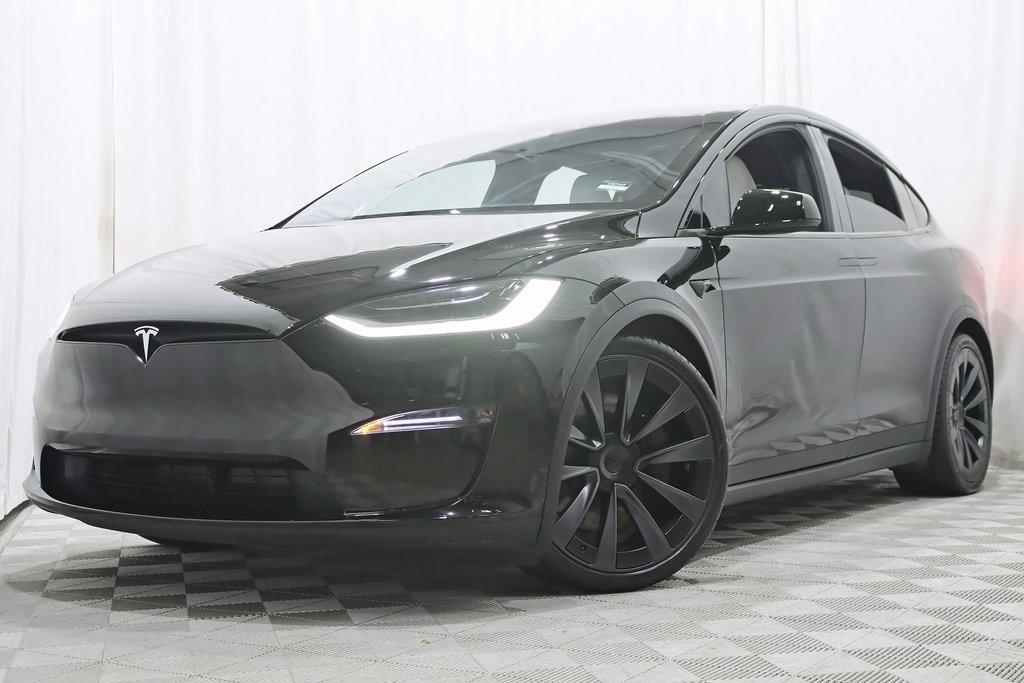 used 2023 Tesla Model X car, priced at $73,800