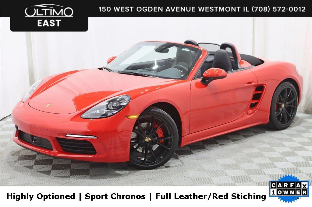used 2023 Porsche 718 Boxster car, priced at $64,980