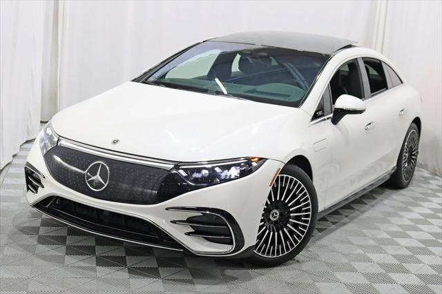 used 2023 Mercedes-Benz EQS 580 car, priced at $69,980