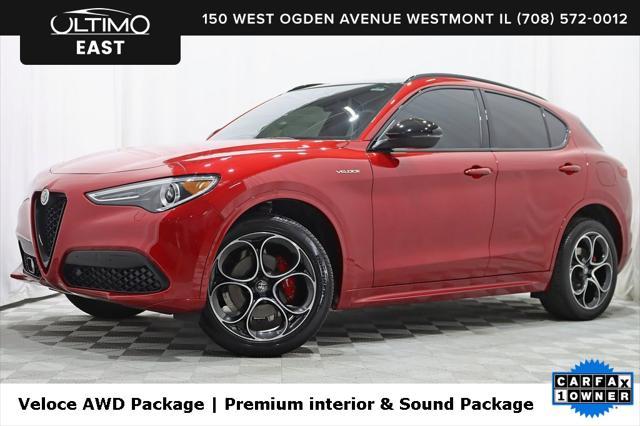 used 2023 Alfa Romeo Stelvio car, priced at $37,980