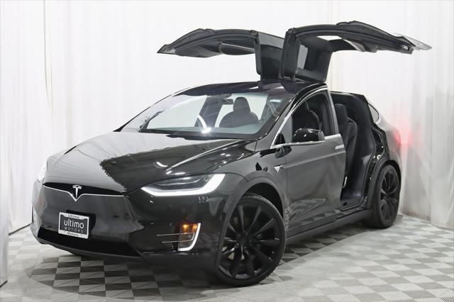 used 2020 Tesla Model X car, priced at $41,800