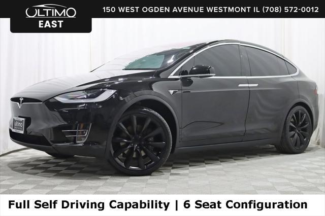 used 2020 Tesla Model X car, priced at $41,800