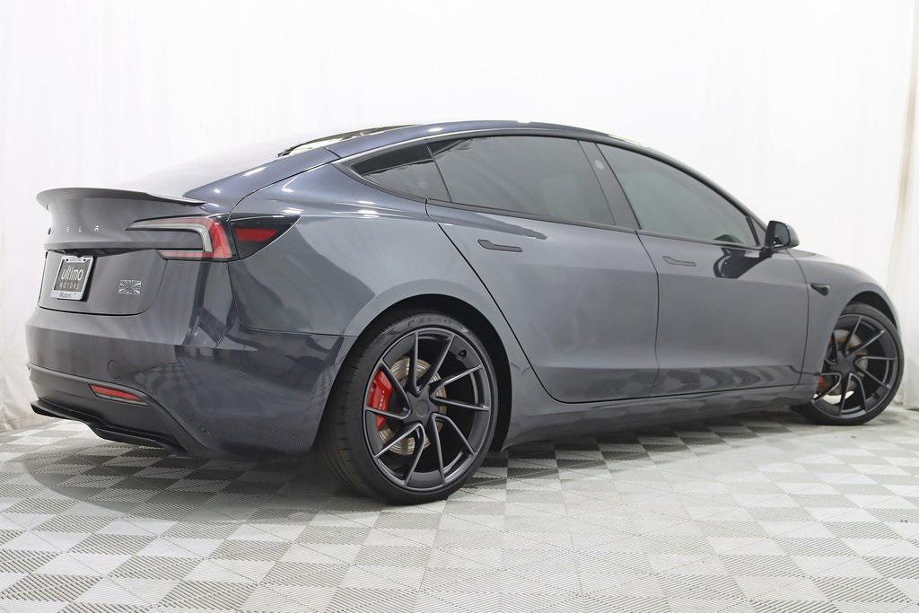 used 2024 Tesla Model 3 car, priced at $41,800