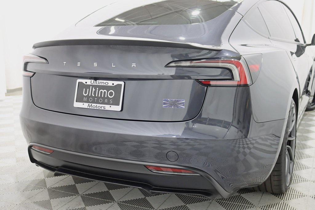 used 2024 Tesla Model 3 car, priced at $41,800