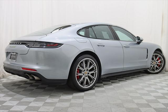 used 2021 Porsche Panamera e-Hybrid car, priced at $77,800