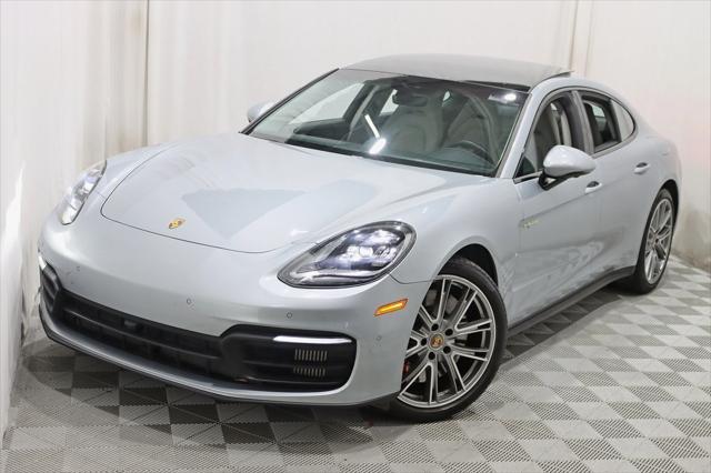 used 2021 Porsche Panamera e-Hybrid car, priced at $77,800