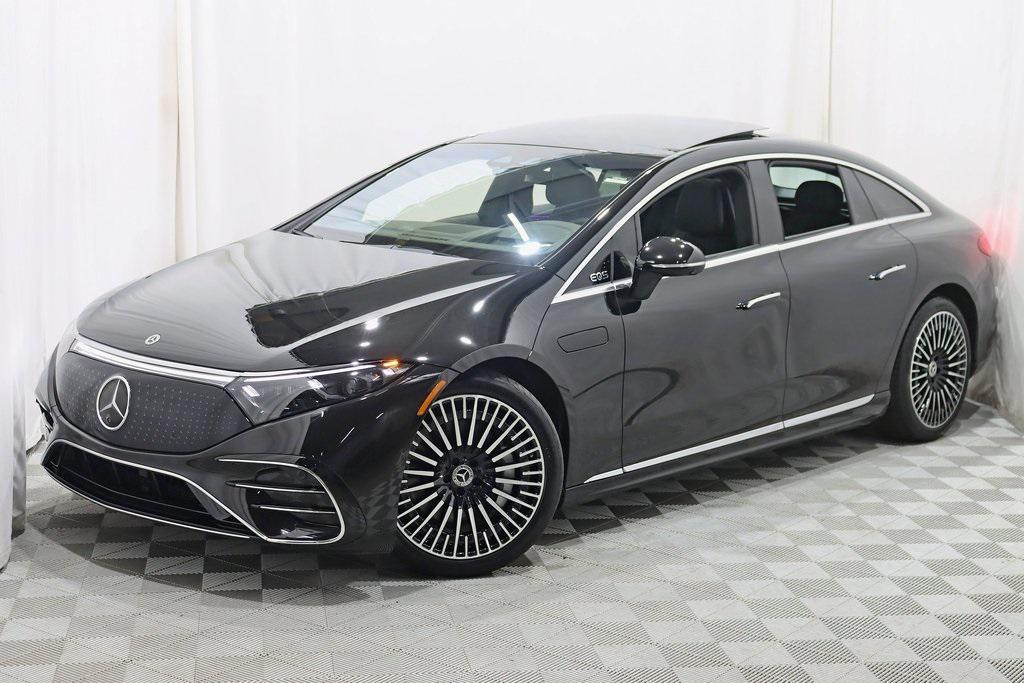 used 2023 Mercedes-Benz EQS 580 car, priced at $57,980