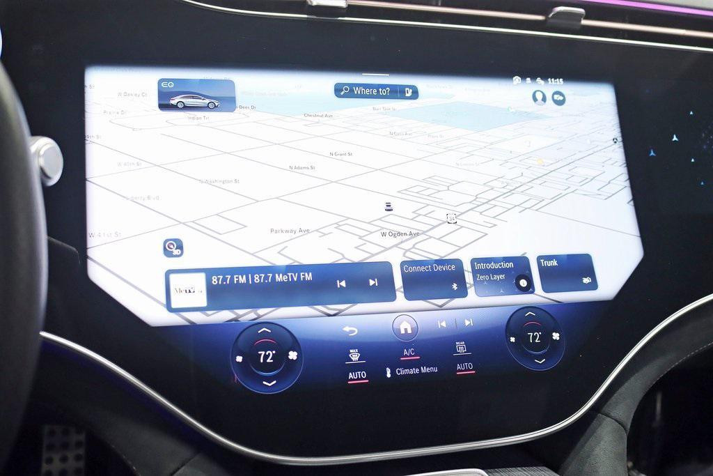 used 2023 Mercedes-Benz EQS 580 car, priced at $57,980