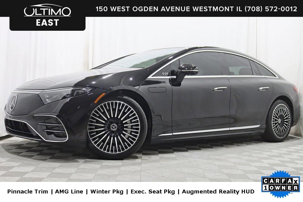 used 2023 Mercedes-Benz EQS 580 car, priced at $57,980