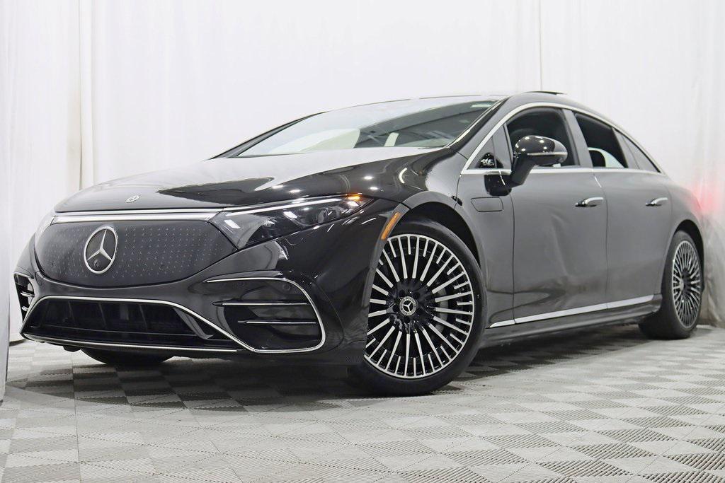 used 2023 Mercedes-Benz EQS 580 car, priced at $57,980