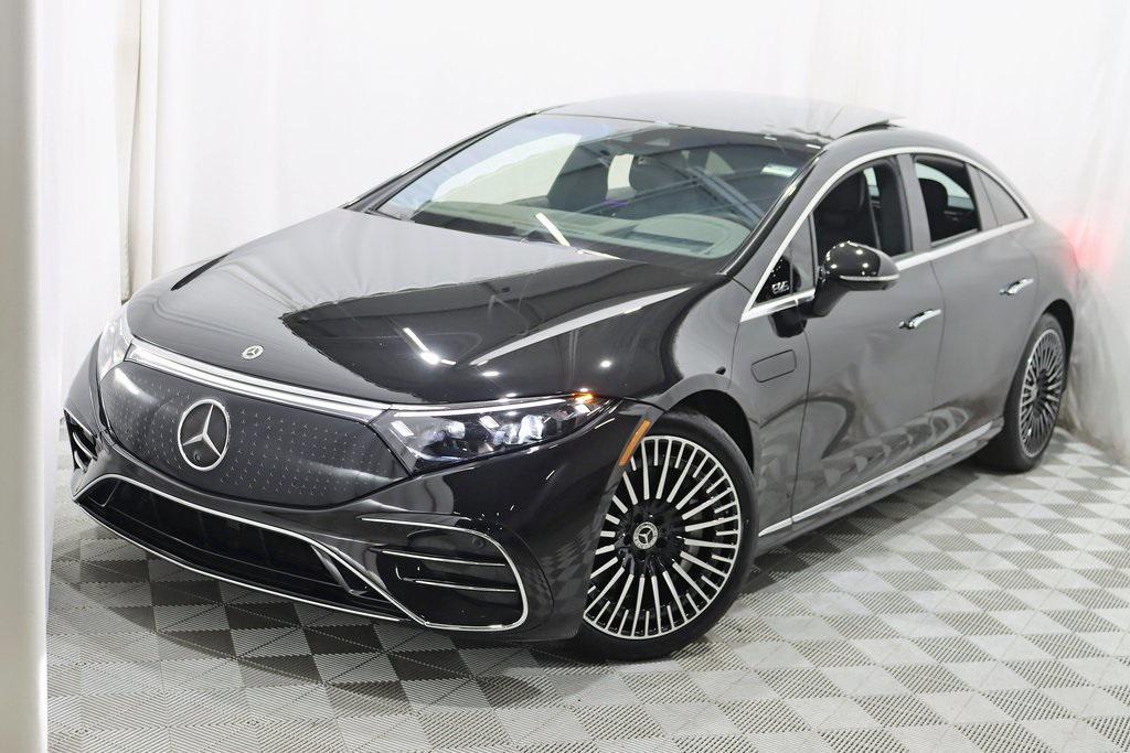 used 2023 Mercedes-Benz EQS 580 car, priced at $57,980