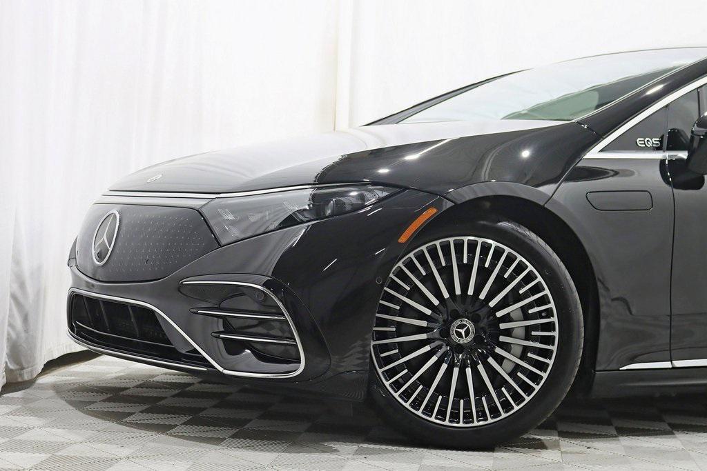 used 2023 Mercedes-Benz EQS 580 car, priced at $57,980