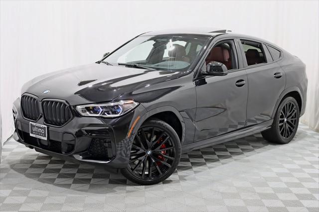 used 2022 BMW X6 car, priced at $63,980