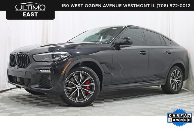 used 2021 BMW X6 car, priced at $57,800