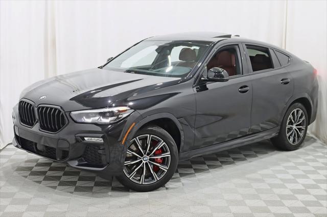used 2021 BMW X6 car, priced at $57,800