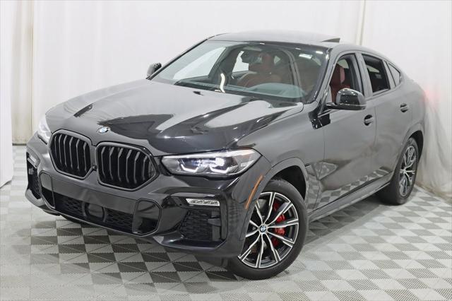 used 2021 BMW X6 car, priced at $57,800