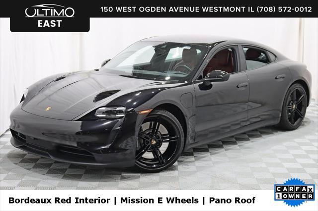 used 2021 Porsche Taycan car, priced at $68,800