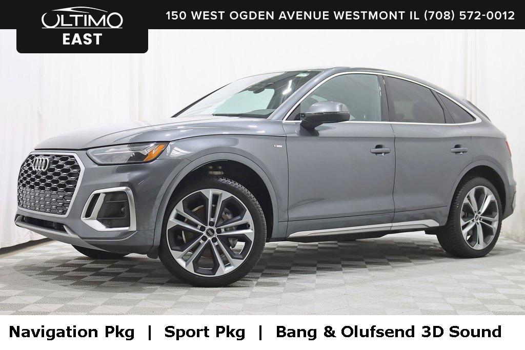 used 2021 Audi Q5 car, priced at $27,980