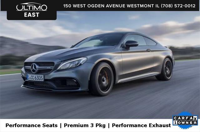 used 2017 Mercedes-Benz AMG C 63 car, priced at $54,800