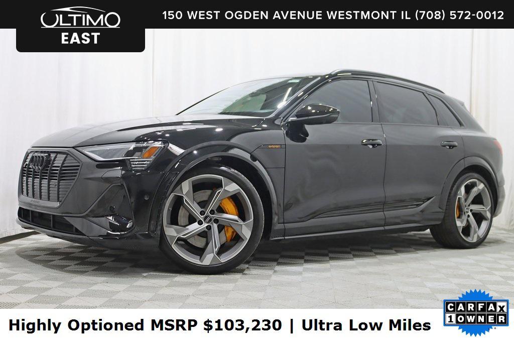 used 2022 Audi e-tron S car, priced at $41,800