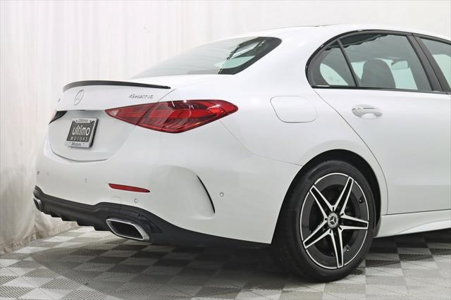 used 2023 Mercedes-Benz C-Class car, priced at $39,980