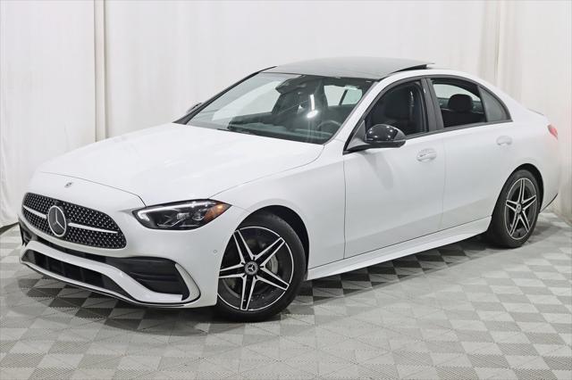 used 2023 Mercedes-Benz C-Class car, priced at $39,980