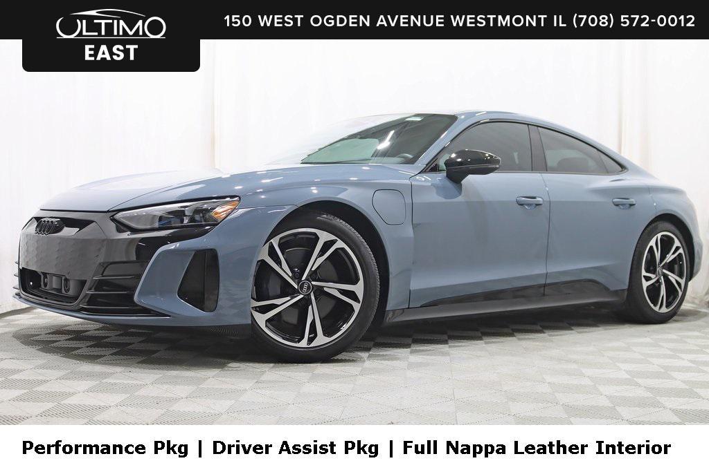 used 2022 Audi e-tron GT car, priced at $47,980