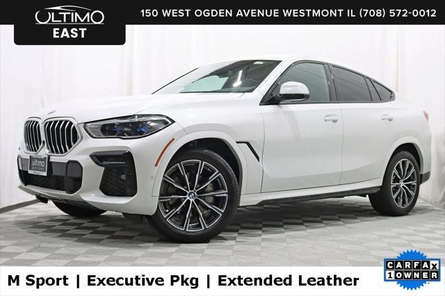 used 2022 BMW X6 car, priced at $61,980