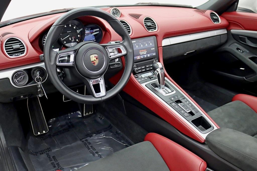 used 2021 Porsche 718 Spyder car, priced at $139,800