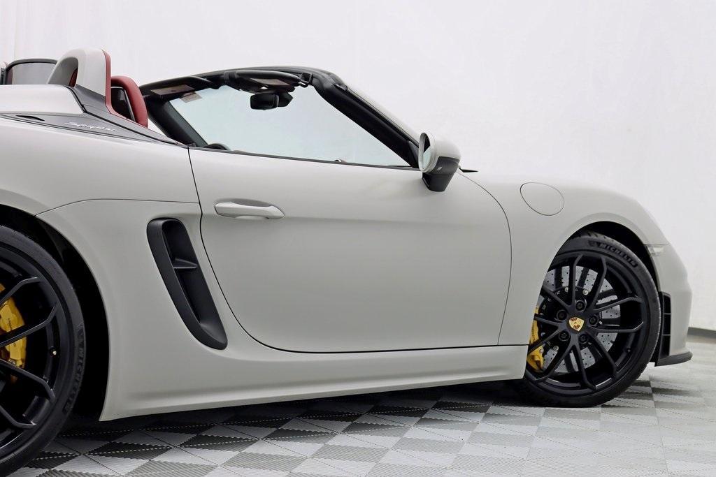 used 2021 Porsche 718 Spyder car, priced at $139,800