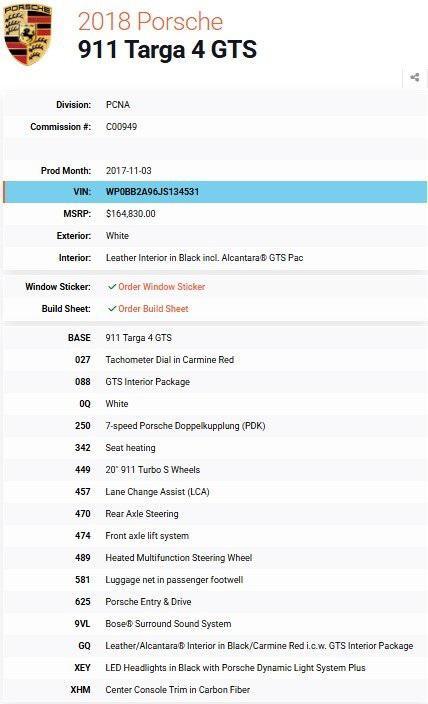 used 2018 Porsche 911 car, priced at $139,800