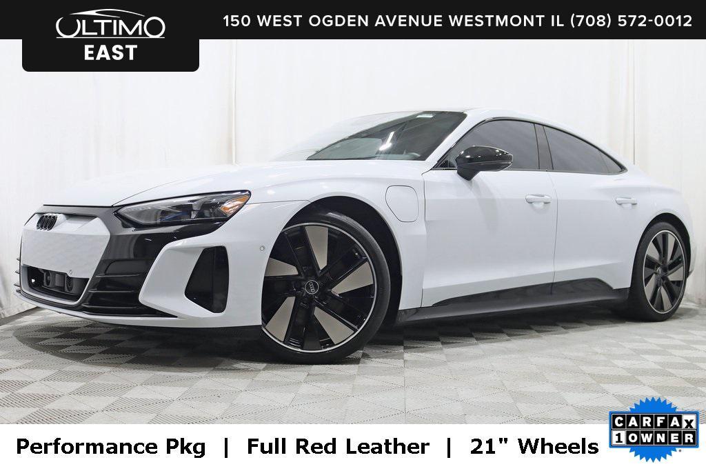 used 2023 Audi e-tron GT car, priced at $59,980