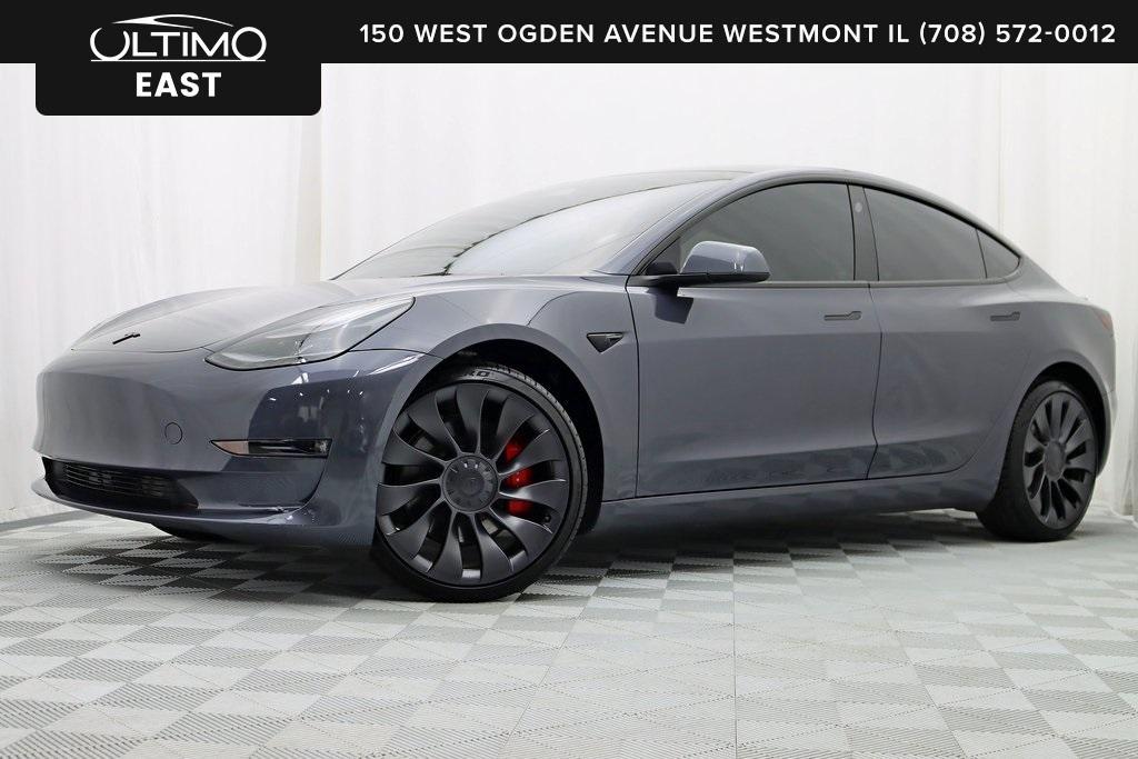 used 2023 Tesla Model 3 car, priced at $39,906