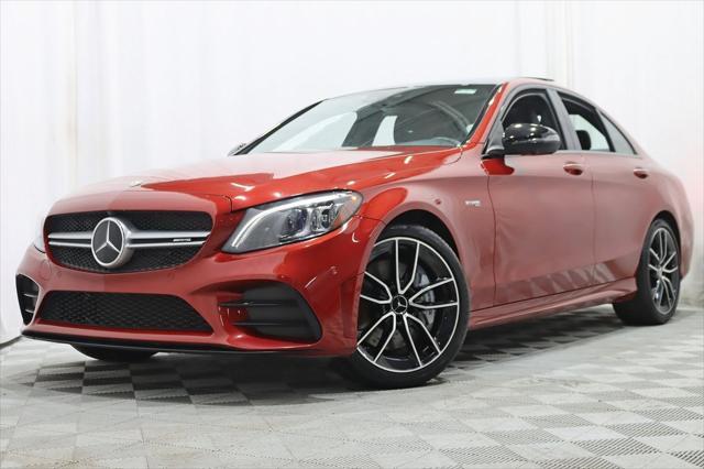used 2019 Mercedes-Benz AMG C 43 car, priced at $34,980