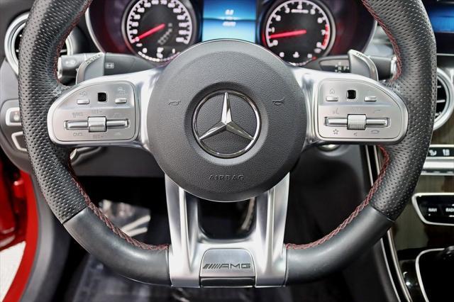 used 2019 Mercedes-Benz AMG C 43 car, priced at $34,980