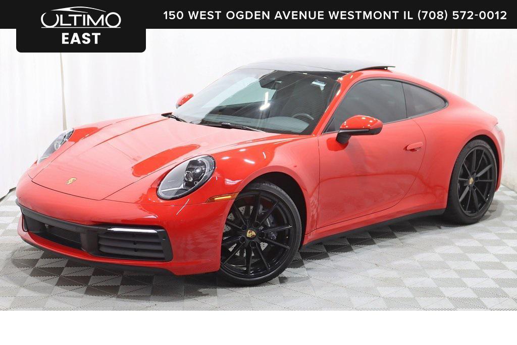 used 2021 Porsche 911 car, priced at $119,800