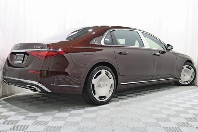 used 2021 Mercedes-Benz Maybach S 580 car, priced at $137,800