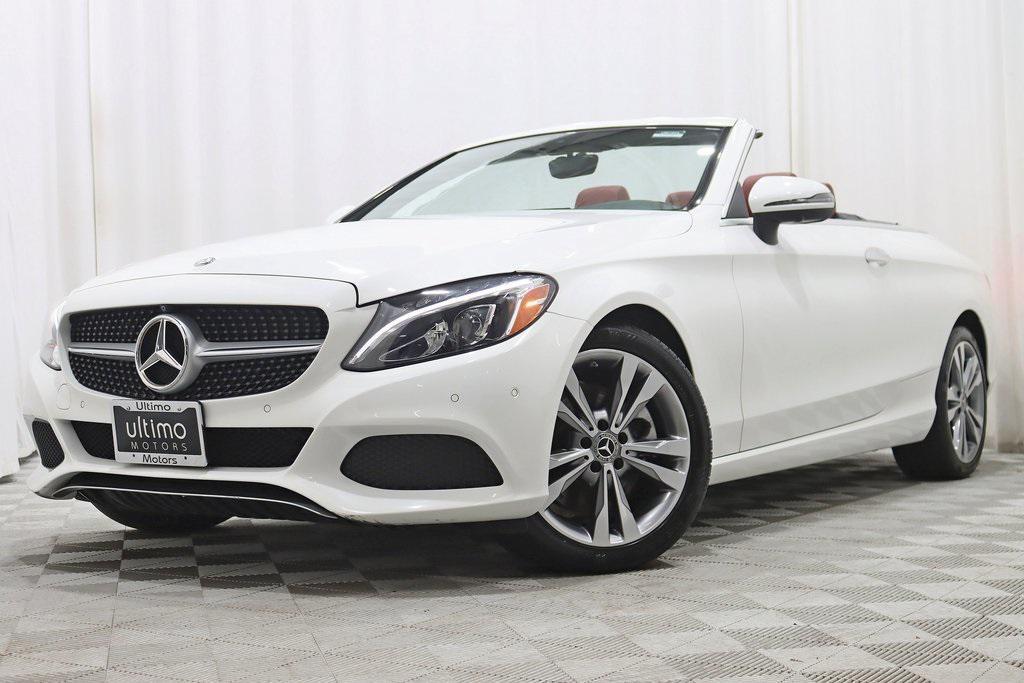 used 2017 Mercedes-Benz C-Class car, priced at $27,980