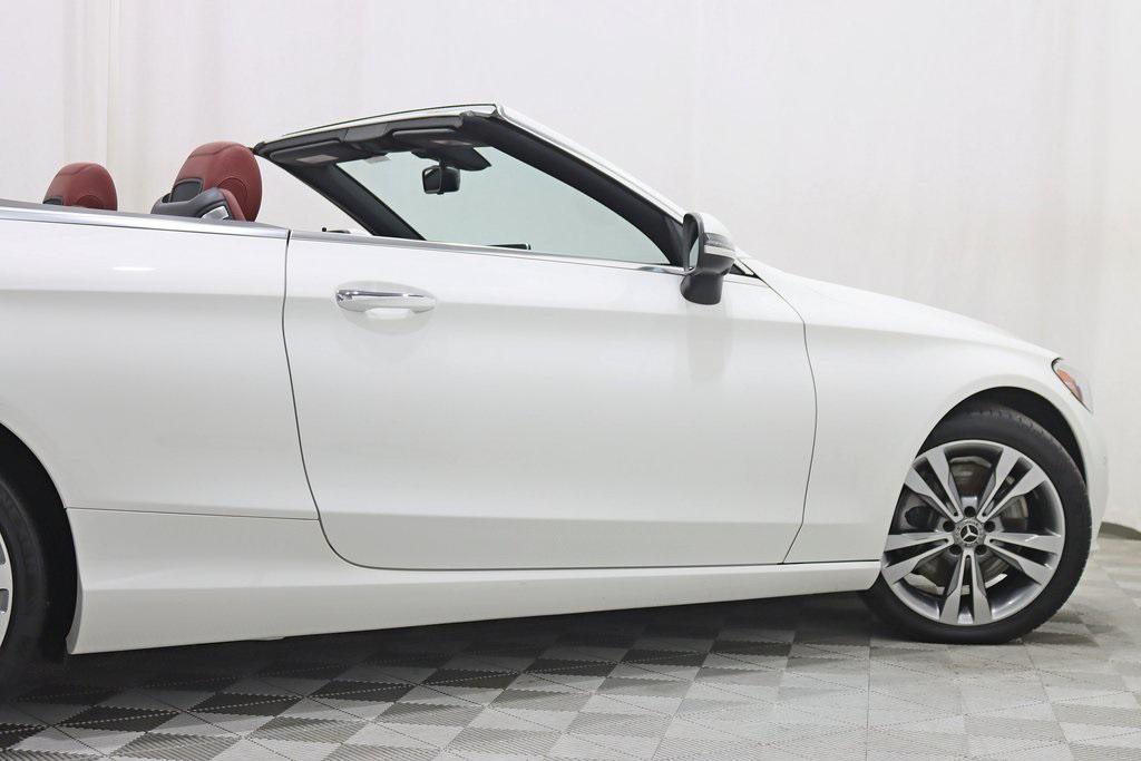 used 2017 Mercedes-Benz C-Class car, priced at $27,980