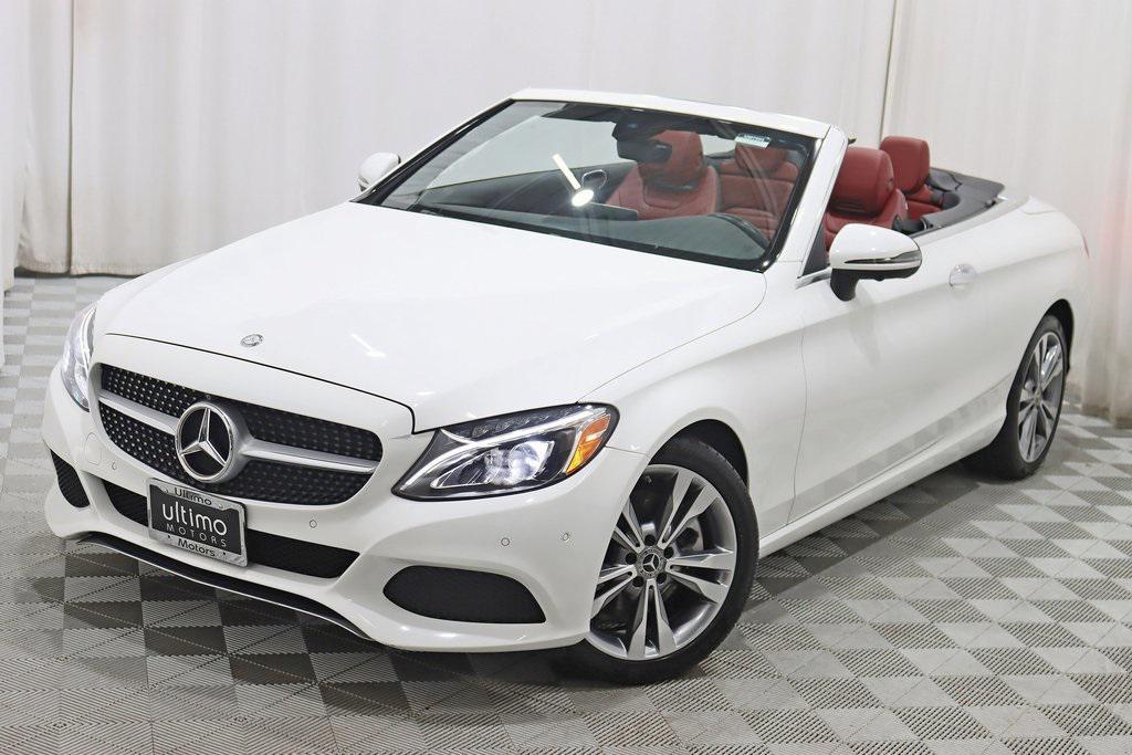 used 2017 Mercedes-Benz C-Class car, priced at $27,980