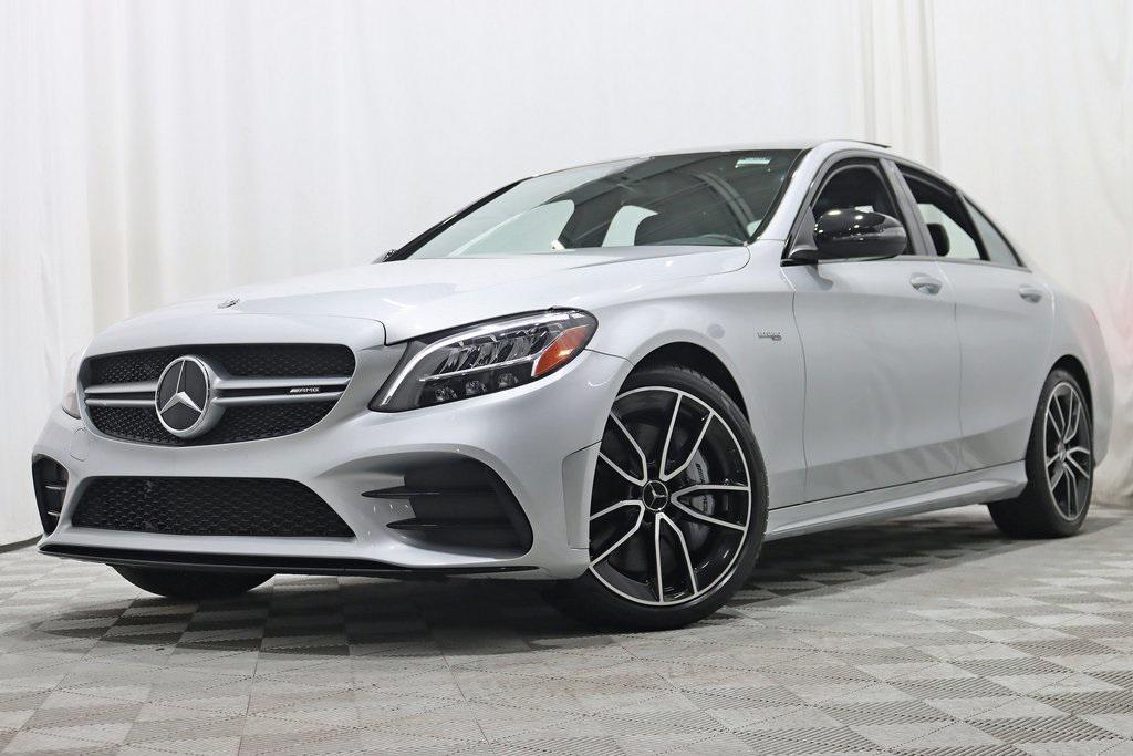 used 2019 Mercedes-Benz AMG C 43 car, priced at $39,800
