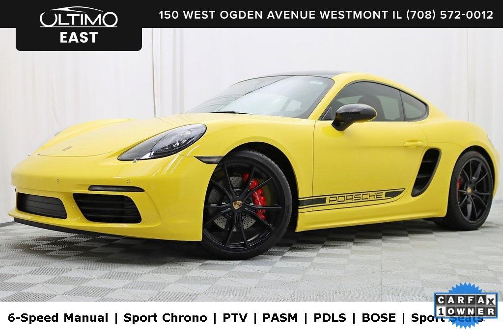 used 2022 Porsche 718 Cayman car, priced at $85,800