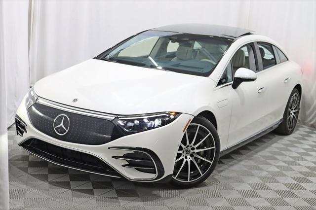 used 2022 Mercedes-Benz EQS 580 car, priced at $59,800